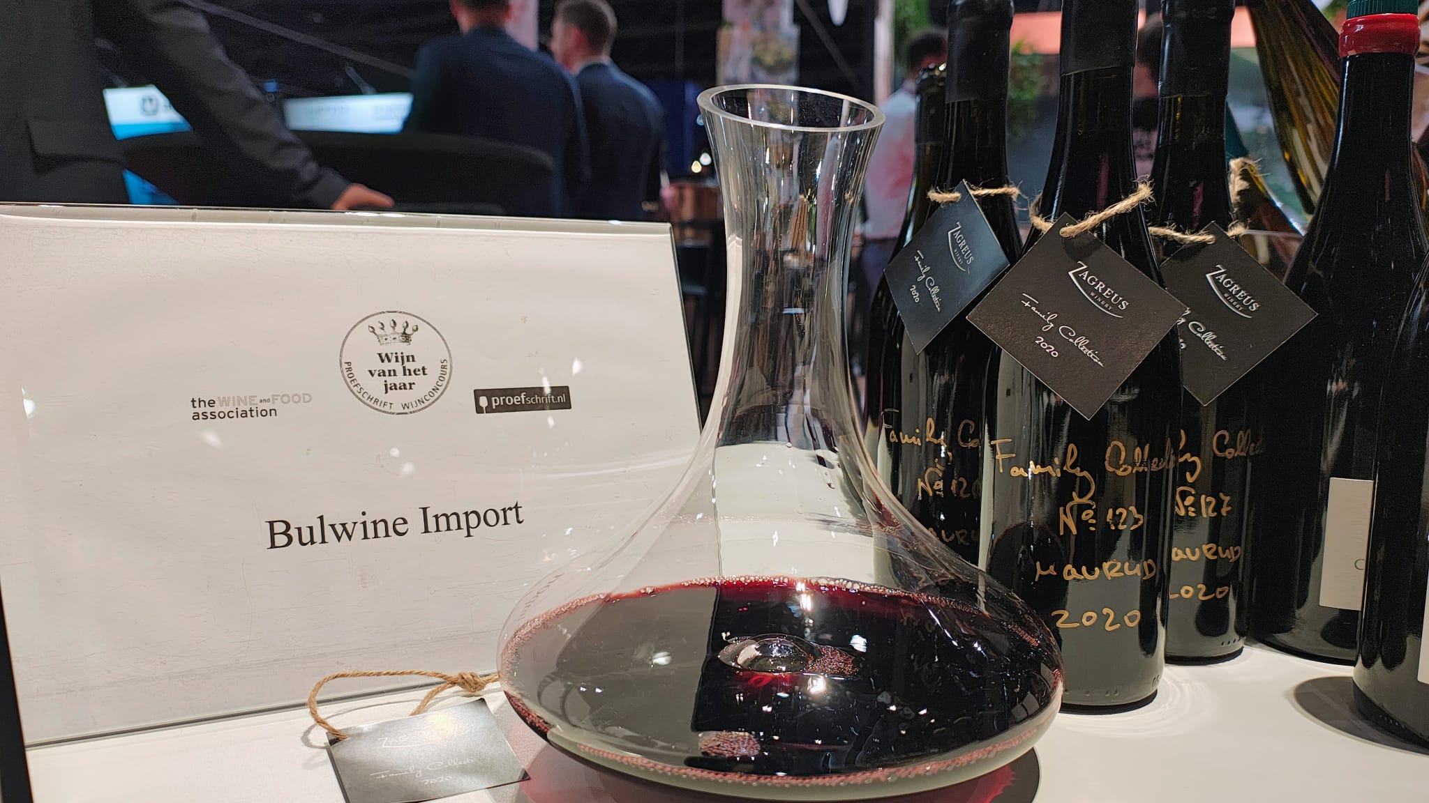 Family Collection Mavrud gepresenteerd door Bulwine Import op Proefschrift Wijnconcours. Genomineerd voor wijn van het jaar 2025. 
