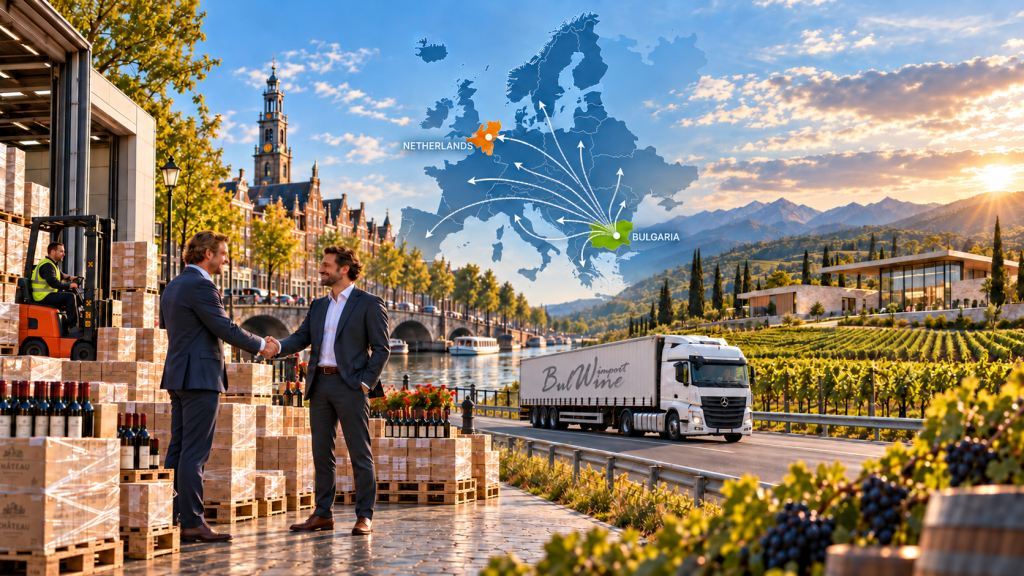 Bulwine Import verbindt Bulgaarse wijnproducenten met retail en ketens in Nederland en Europa voor directe samenwerking en levering op schaal