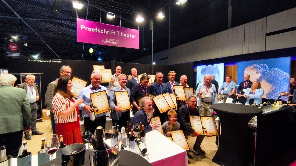 Finale en prijsuitreiking van Proefschrift Wijn van het Jaar 2026 tijdens Gastvrij Rotterdam